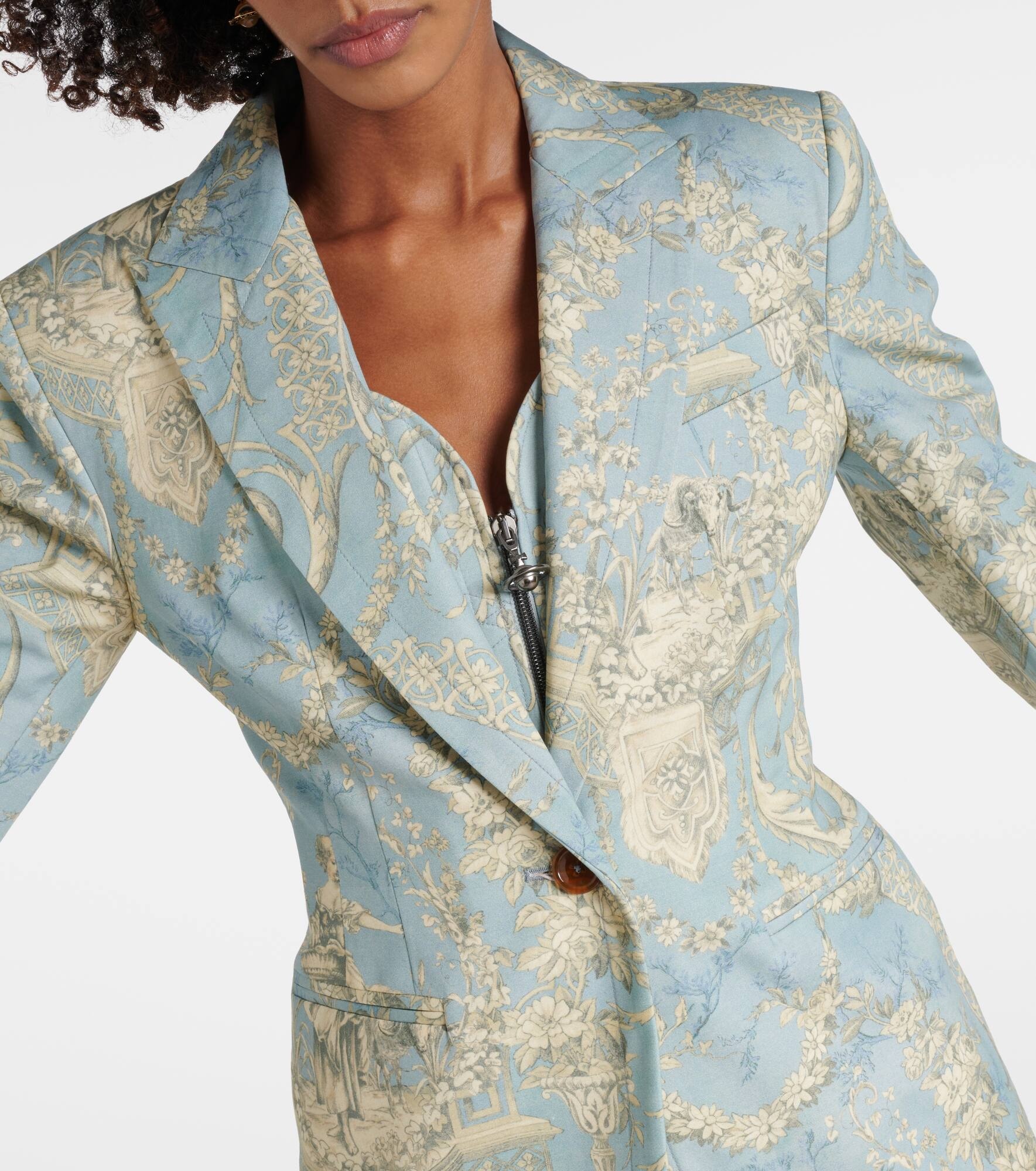 Lauren toile de Jouy cotton jacket - 5