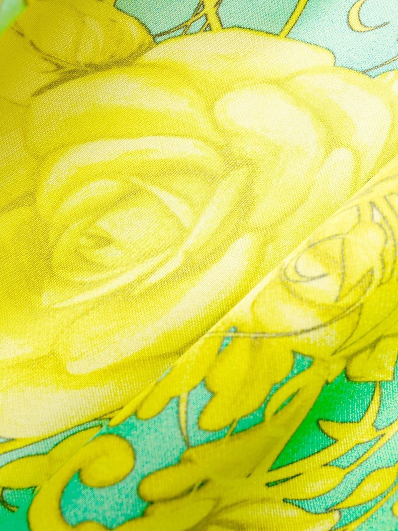 New Baroque-print silk maxi dress 7