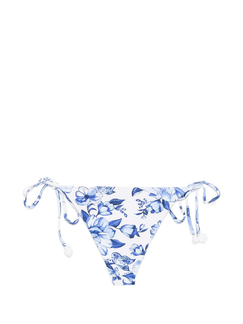 FARM RIO tie-side floral bikini bottoms outlook