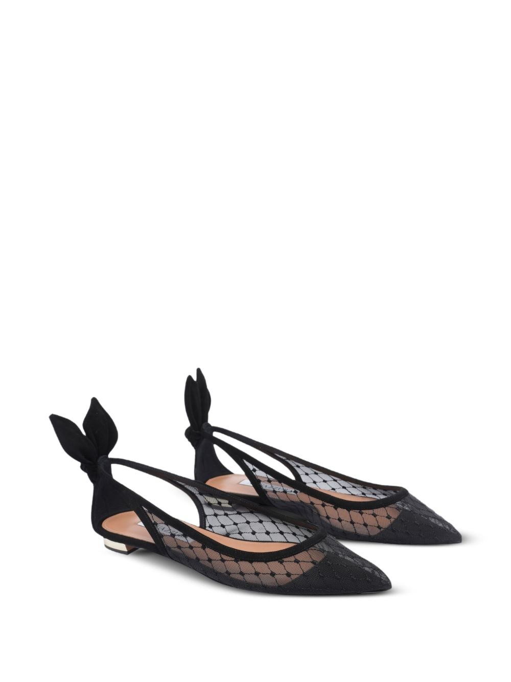 lace ballet flats - 2