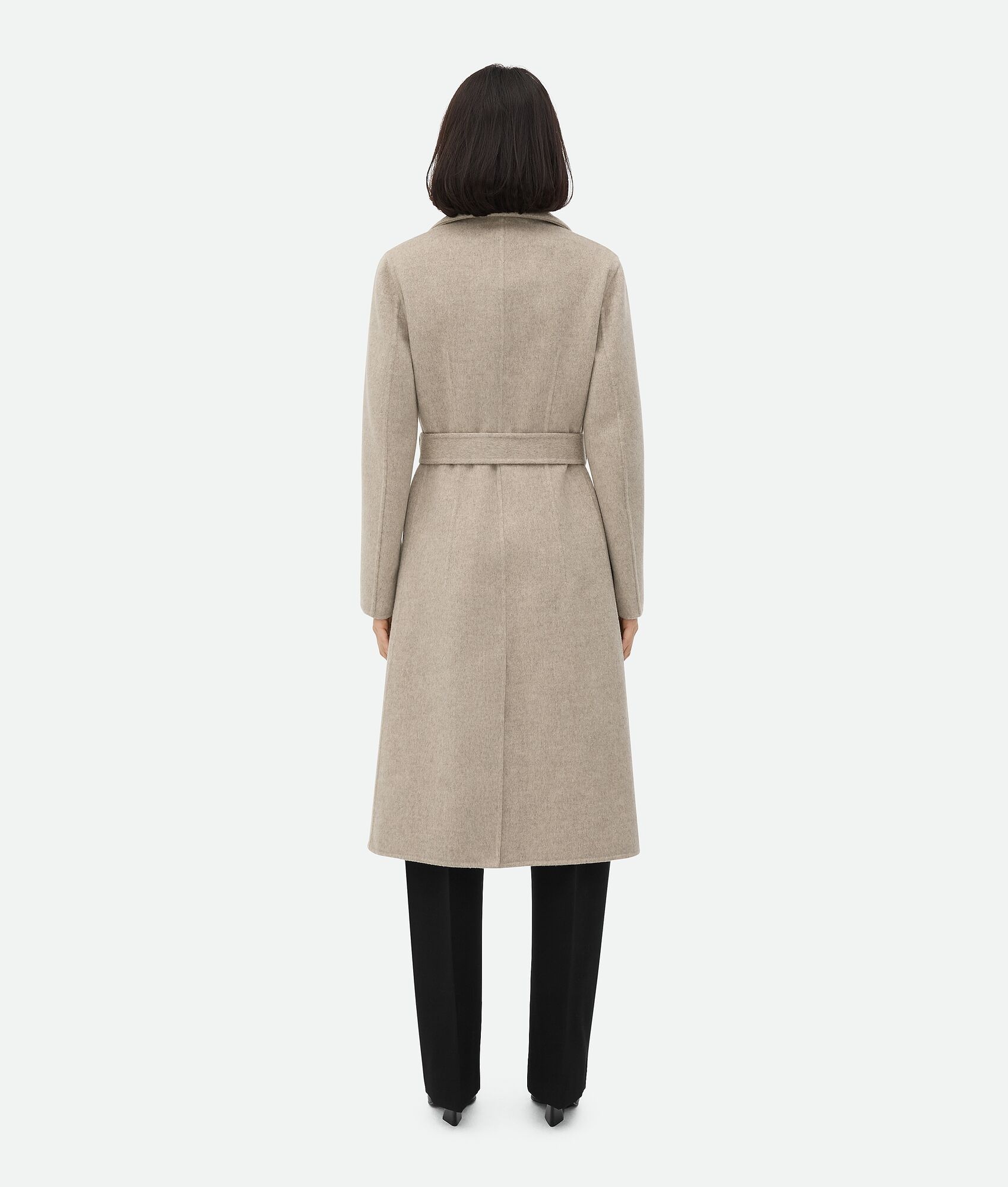 Soft Double Cashmere Coat - 3