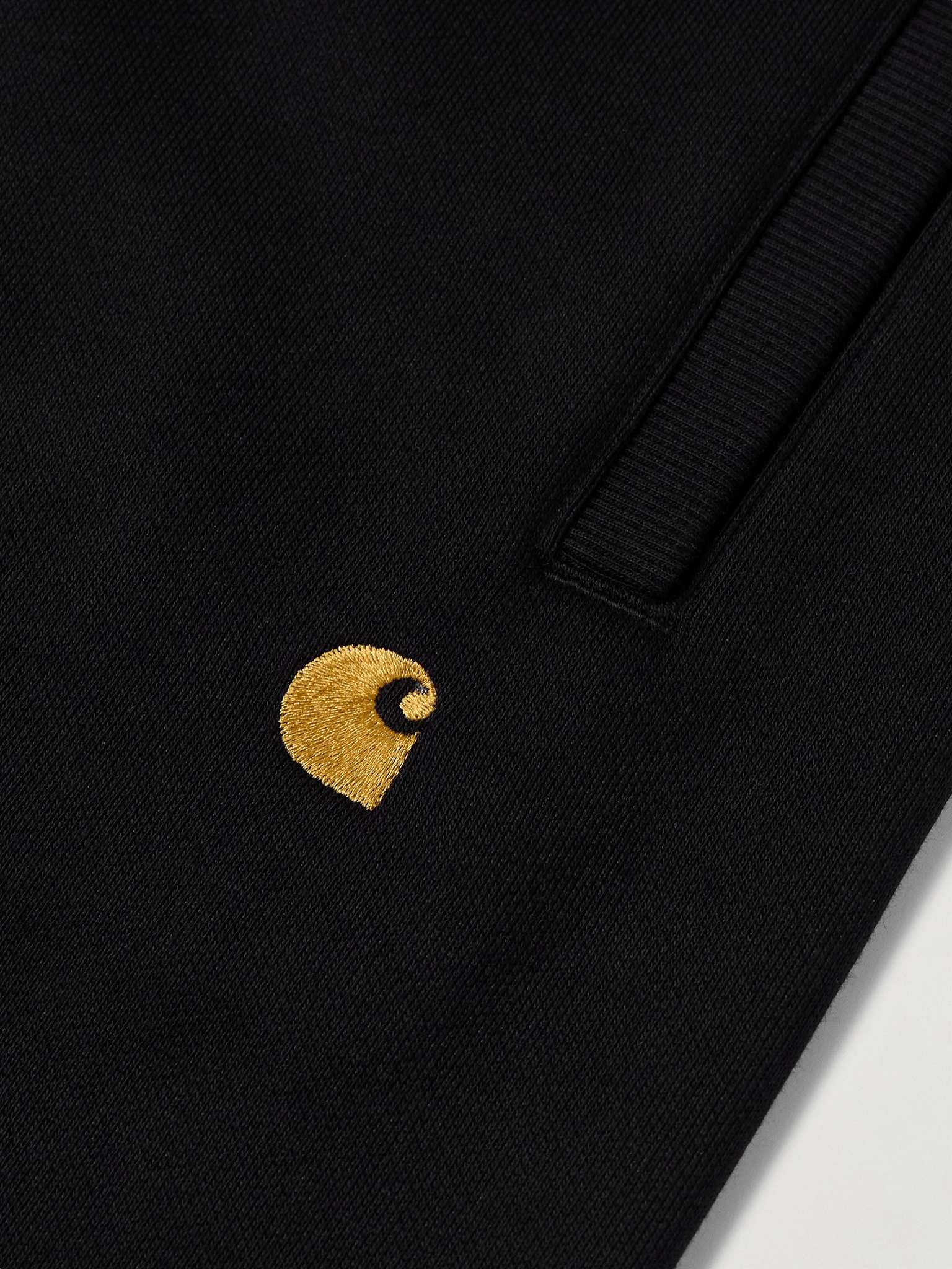 Chase Straight-Leg Logo-Embroidered Cotton-Blend Jersey Shorts - 4