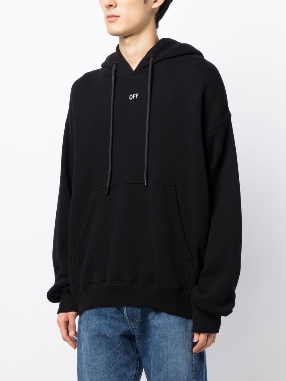 Noise Arrow drawstring hoodie - 4