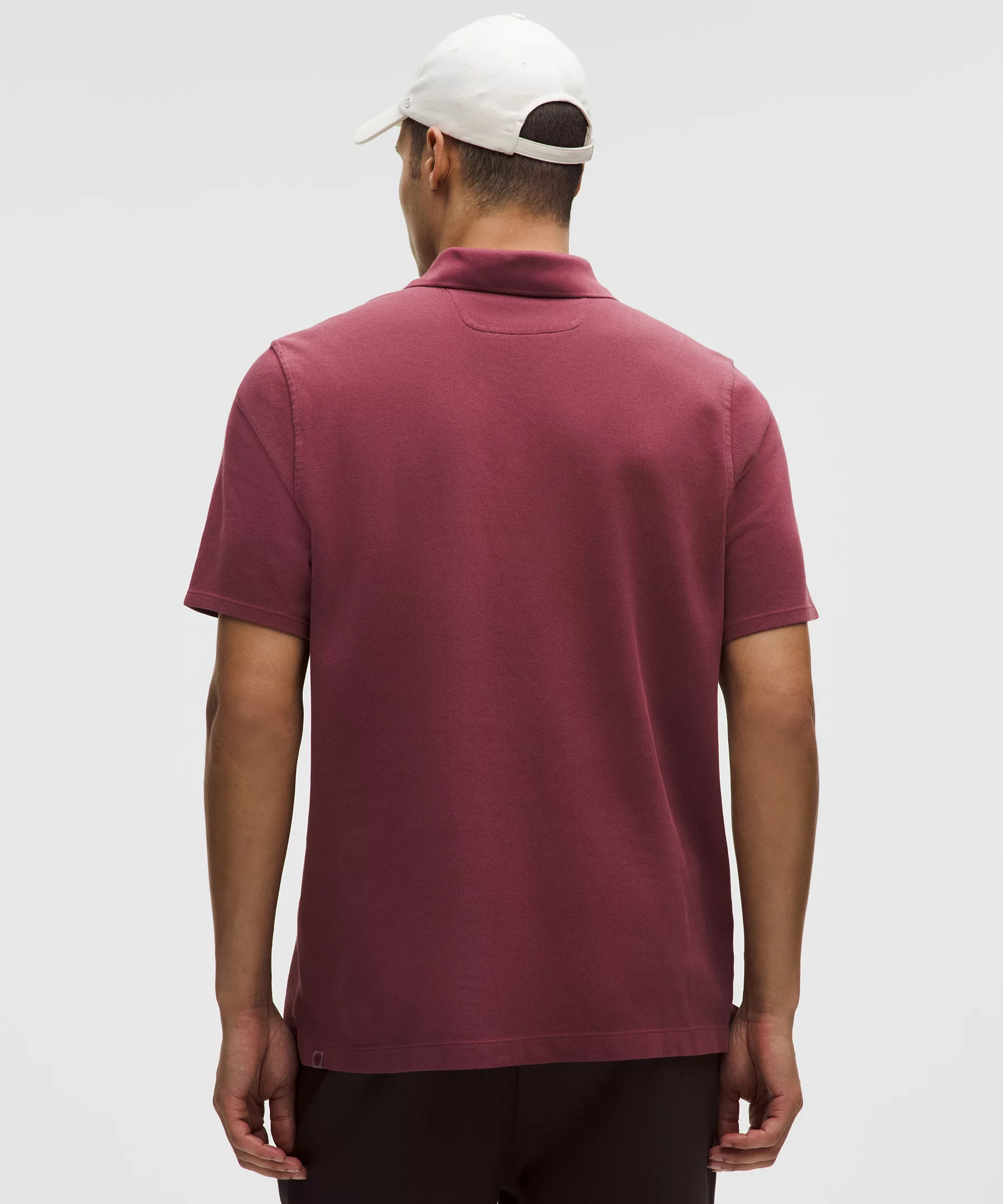 Cotton Pique Short-Sleeve Polo Shirt - 3