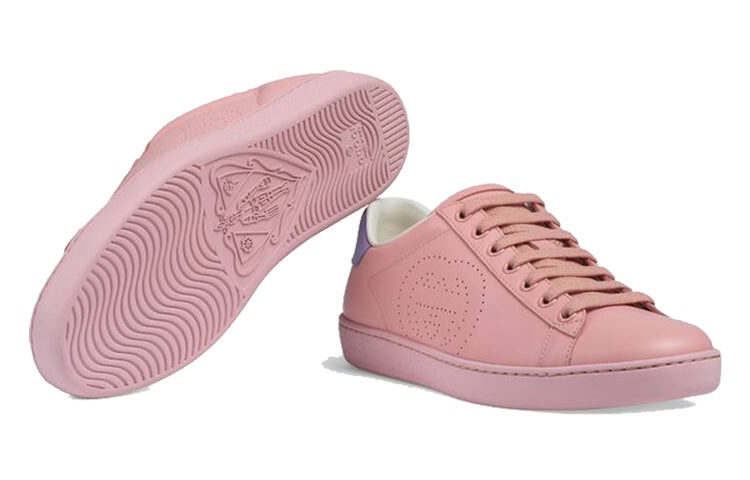 (WMNS) Gucci Ace 'Interlocking G - Pink Blue' 598527-AYO70-5870 - 3