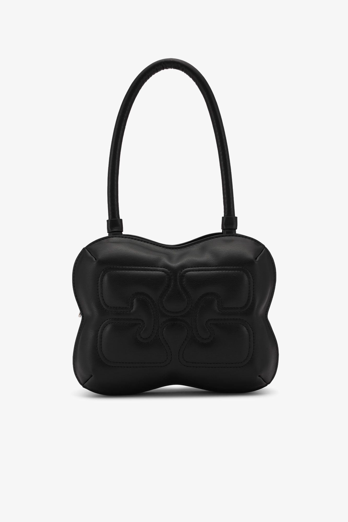 BLACK BUTTERFLY TOP HANDLE BAG - 1
