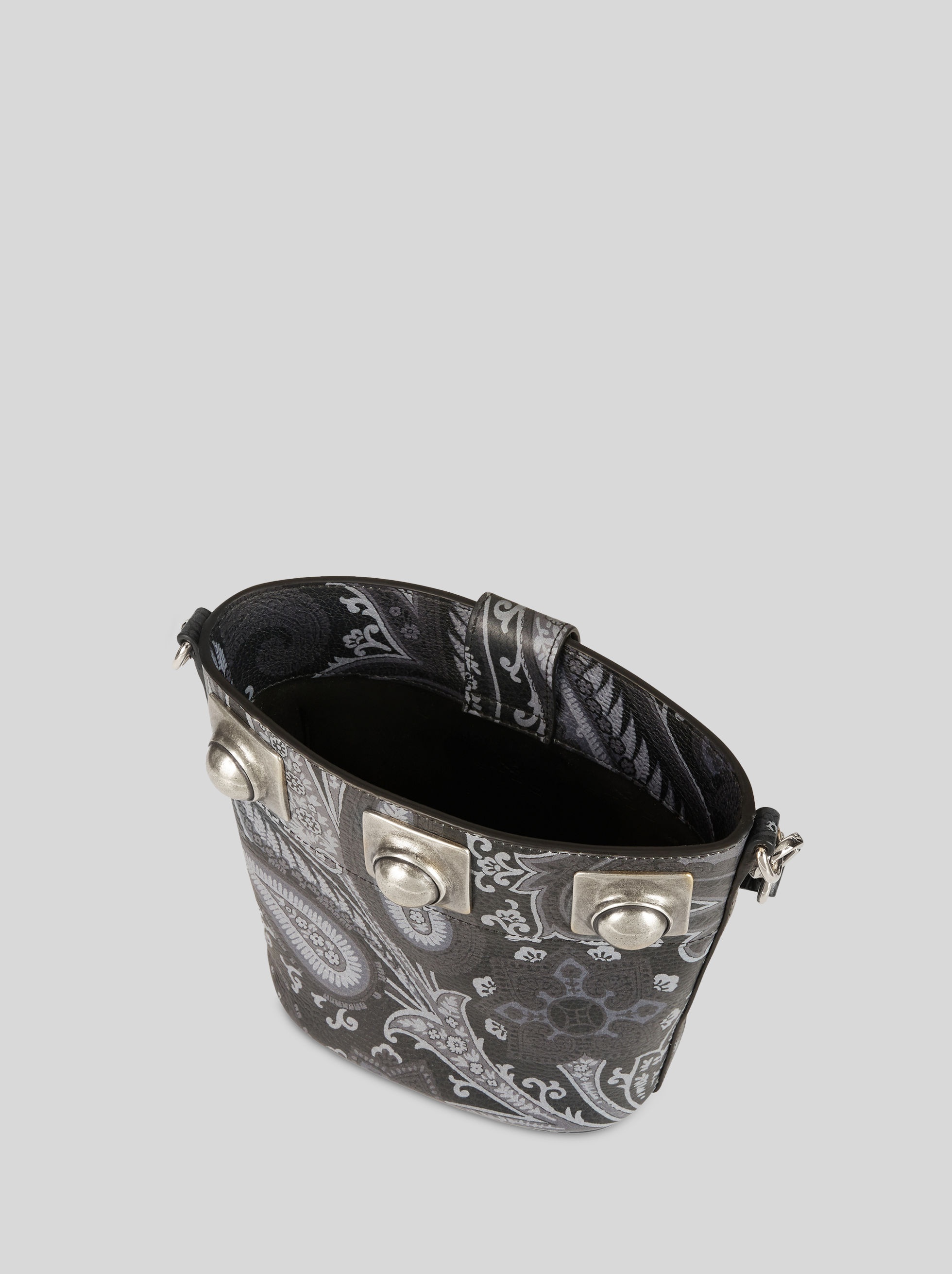 CROWN ME PAISLEY BUCKET BAG - 4