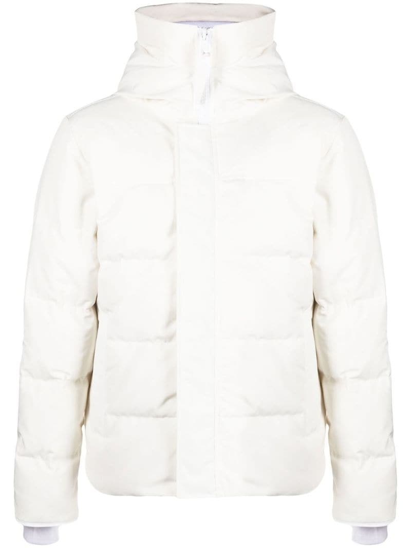 hooded puffer jacket - 1