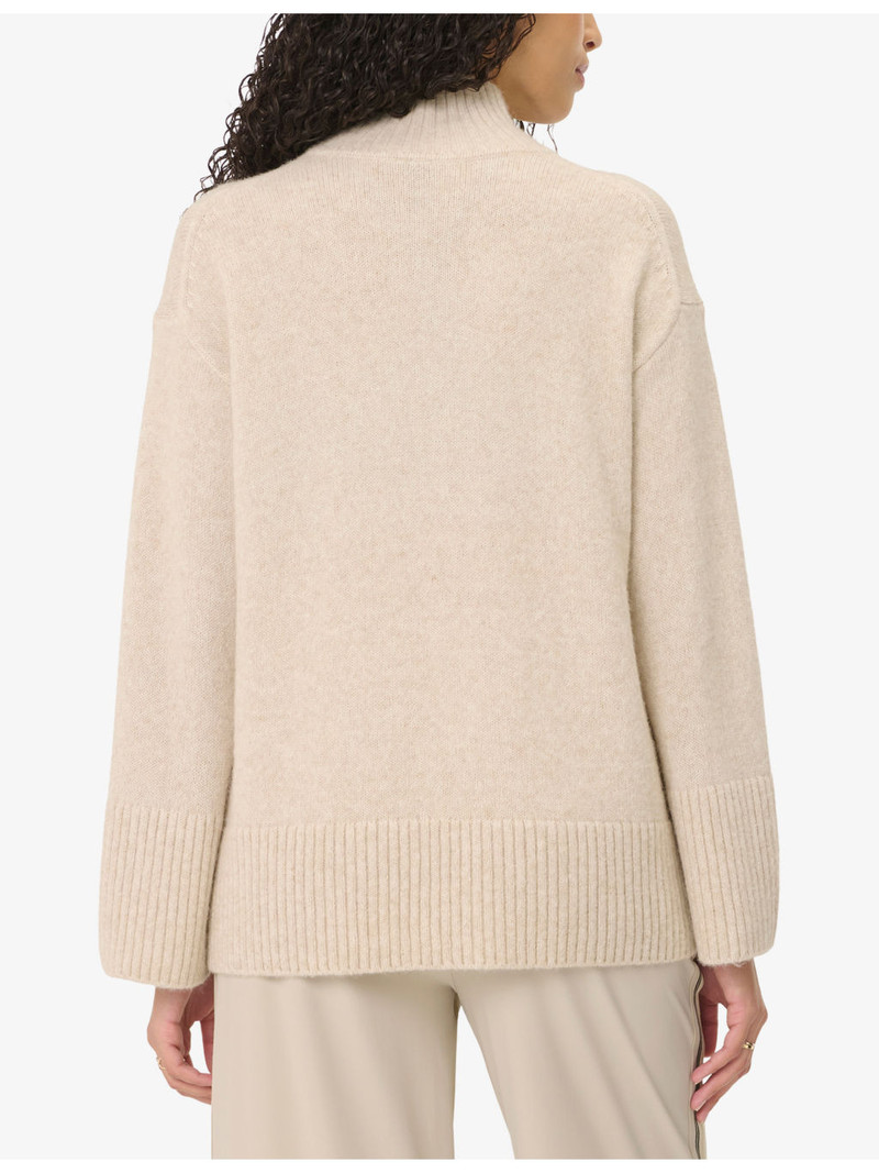 Alpine Funnel-Neck Knitted Jumper 4