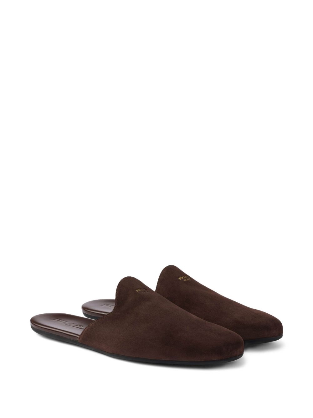 slip-on suede slippers - 2