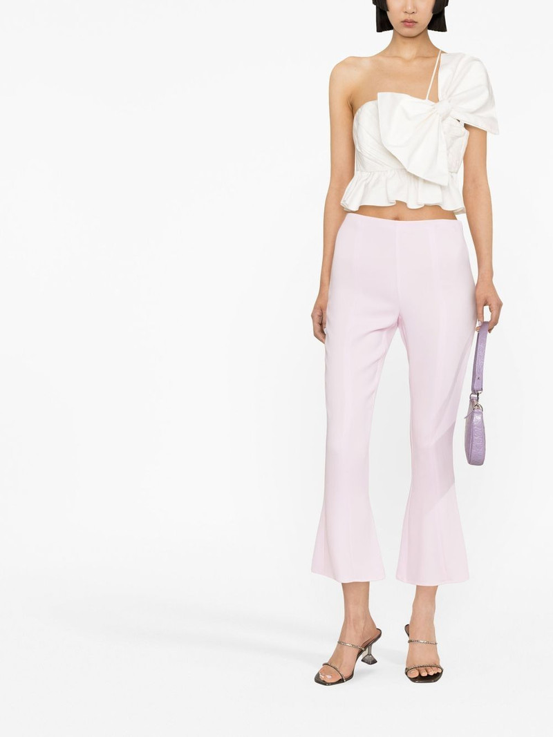 Blumarine cropped flared trousers outlook