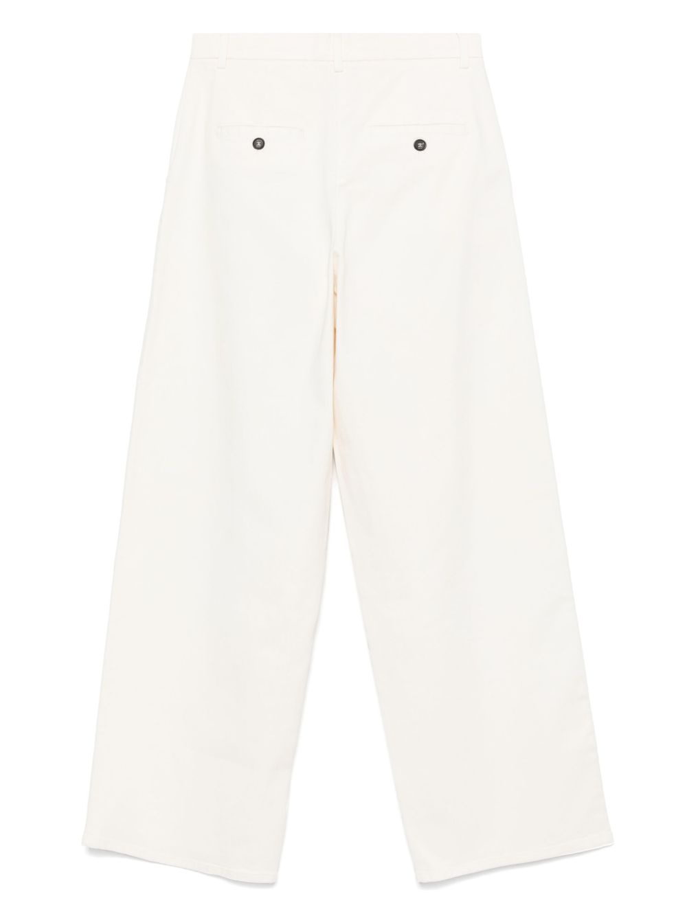 twill-weave trousers - 2