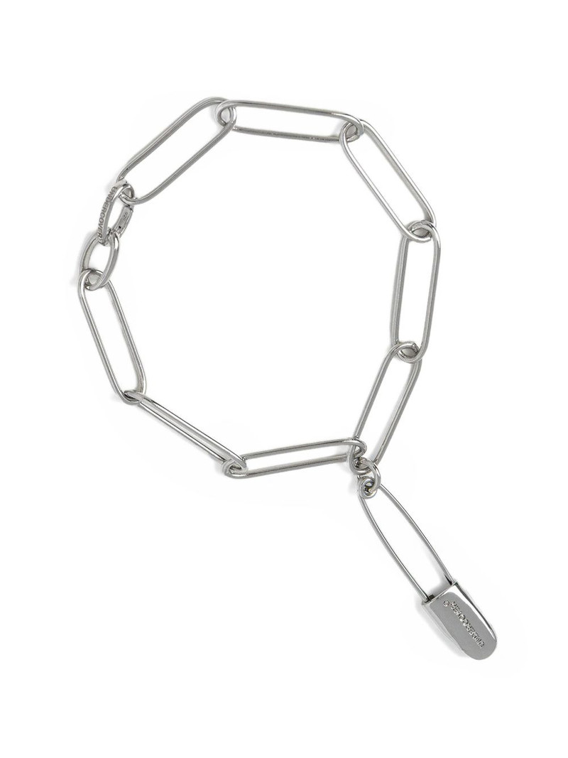 safety pin chain bracelet 1