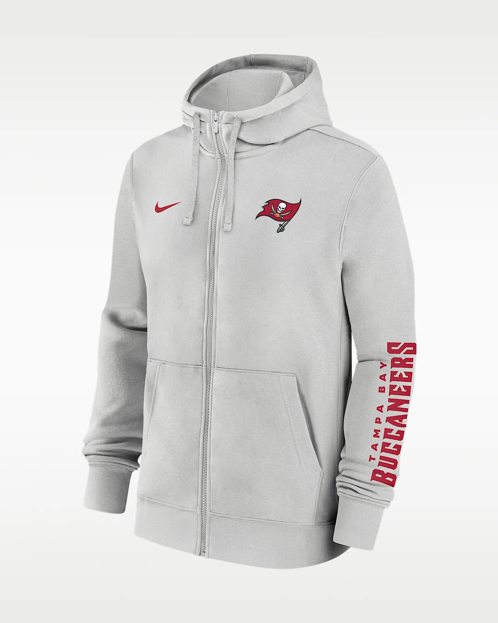 Tampa Bay Buccaneers Club Men's Nike NFL Full-Zip Hoodie - 1