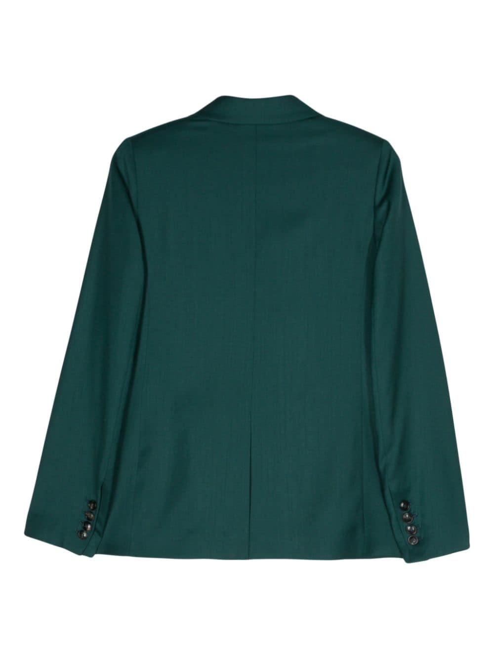 AMIRI Amiri Forest Green Double-Breasted Jacket In Wool