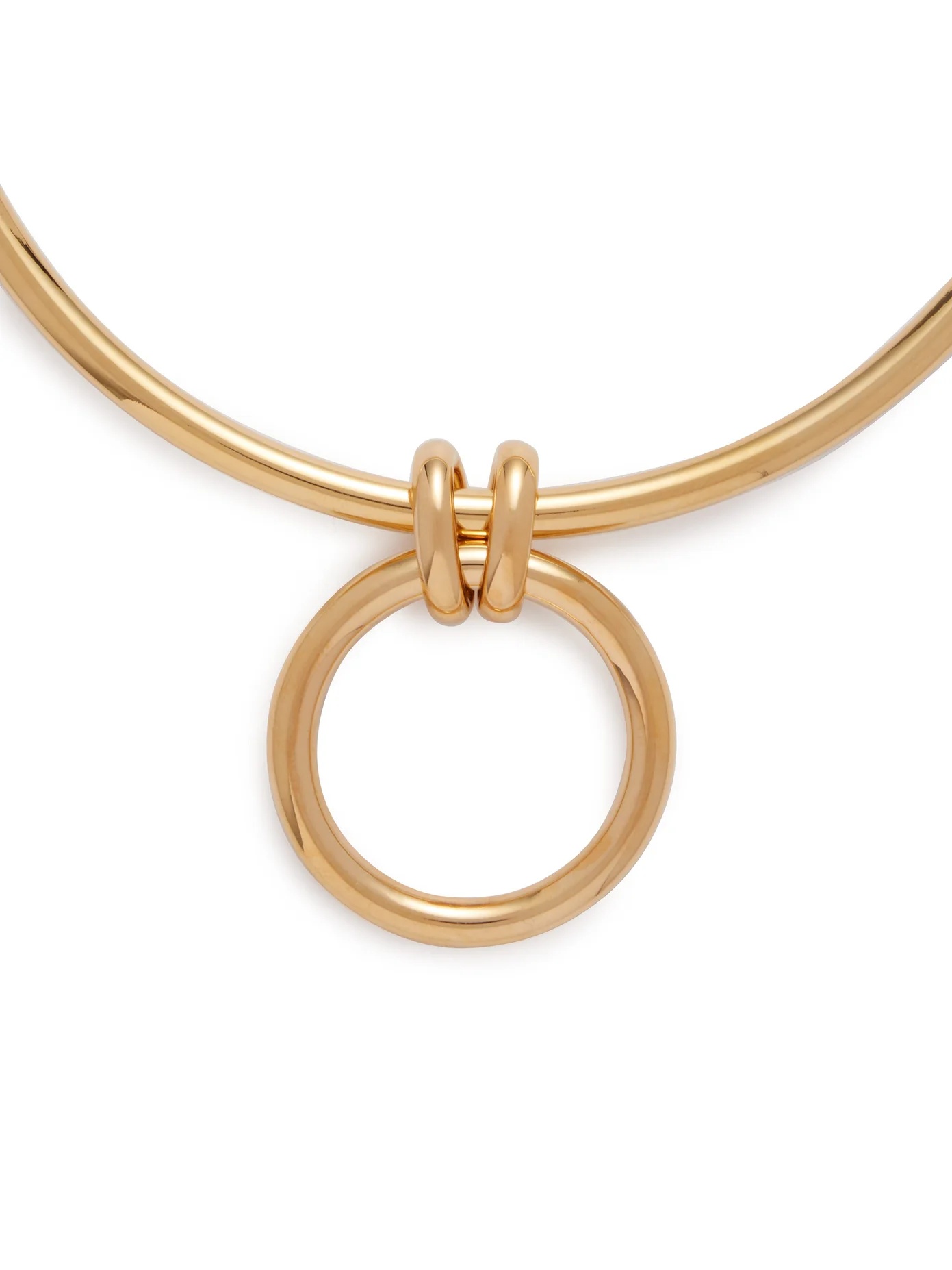 Gold-plated drop choker - 3