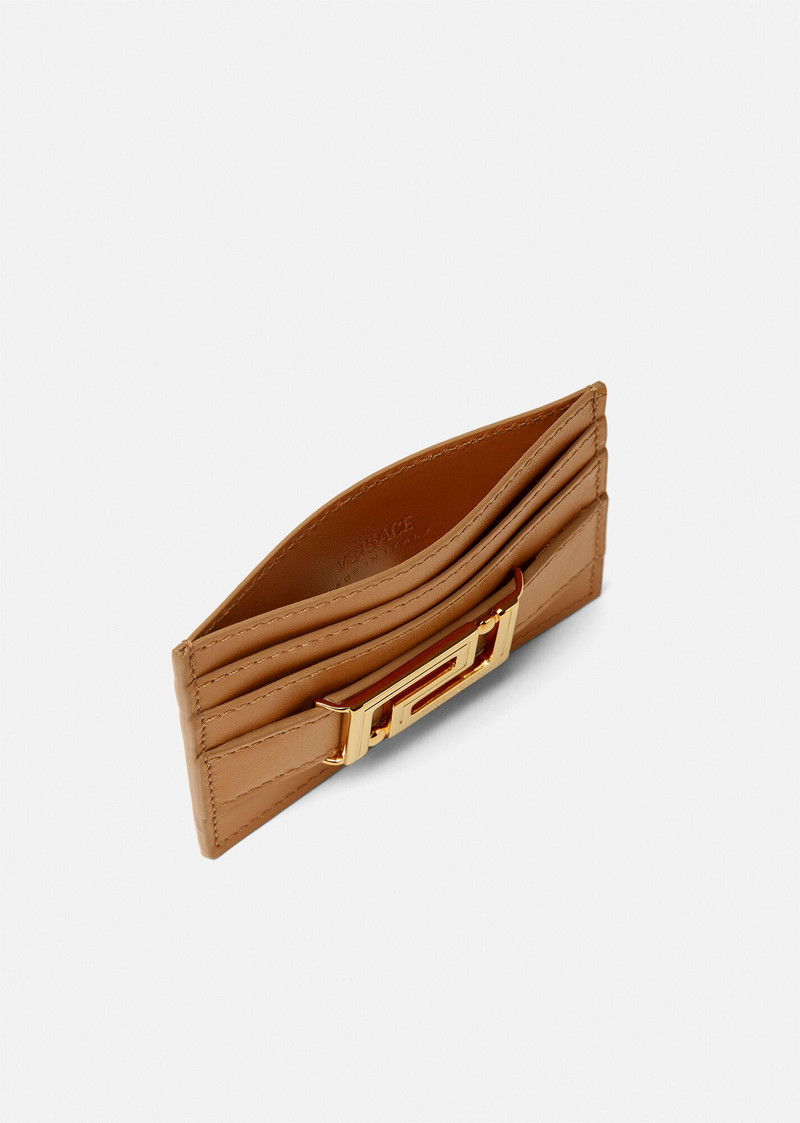 VERSACE Greca Goddess Card Holder outlook