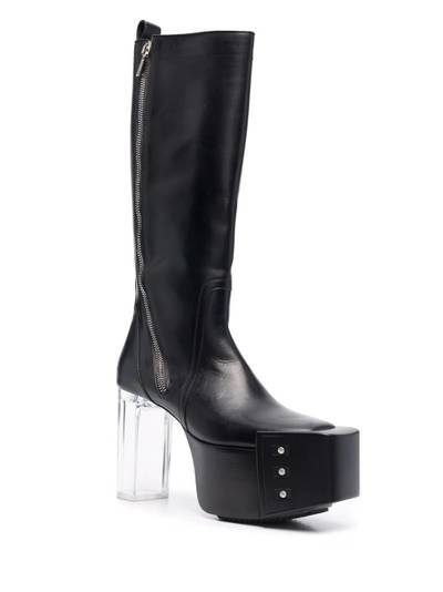 Rick Owens DBL platform boots outlook