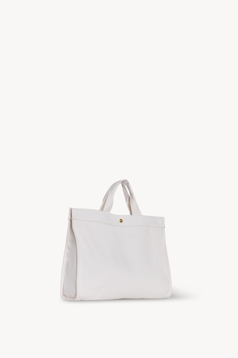 The Row Sisal Shopper in Cotton outlook
