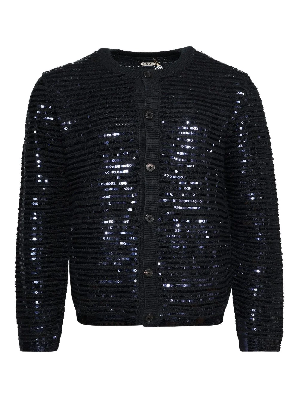 sequin-embellishment cardigan - 1