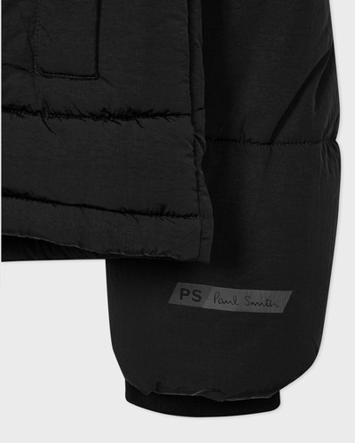 Paul Smith Women's Black Crinkle Short Quilted Coat outlook