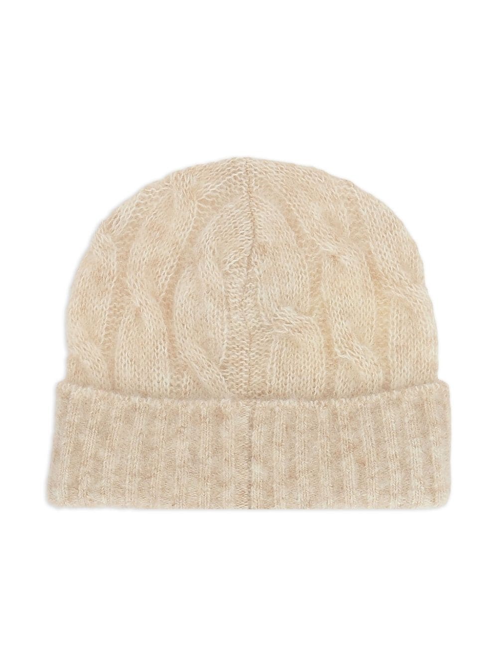 cable-knit beanie - 2