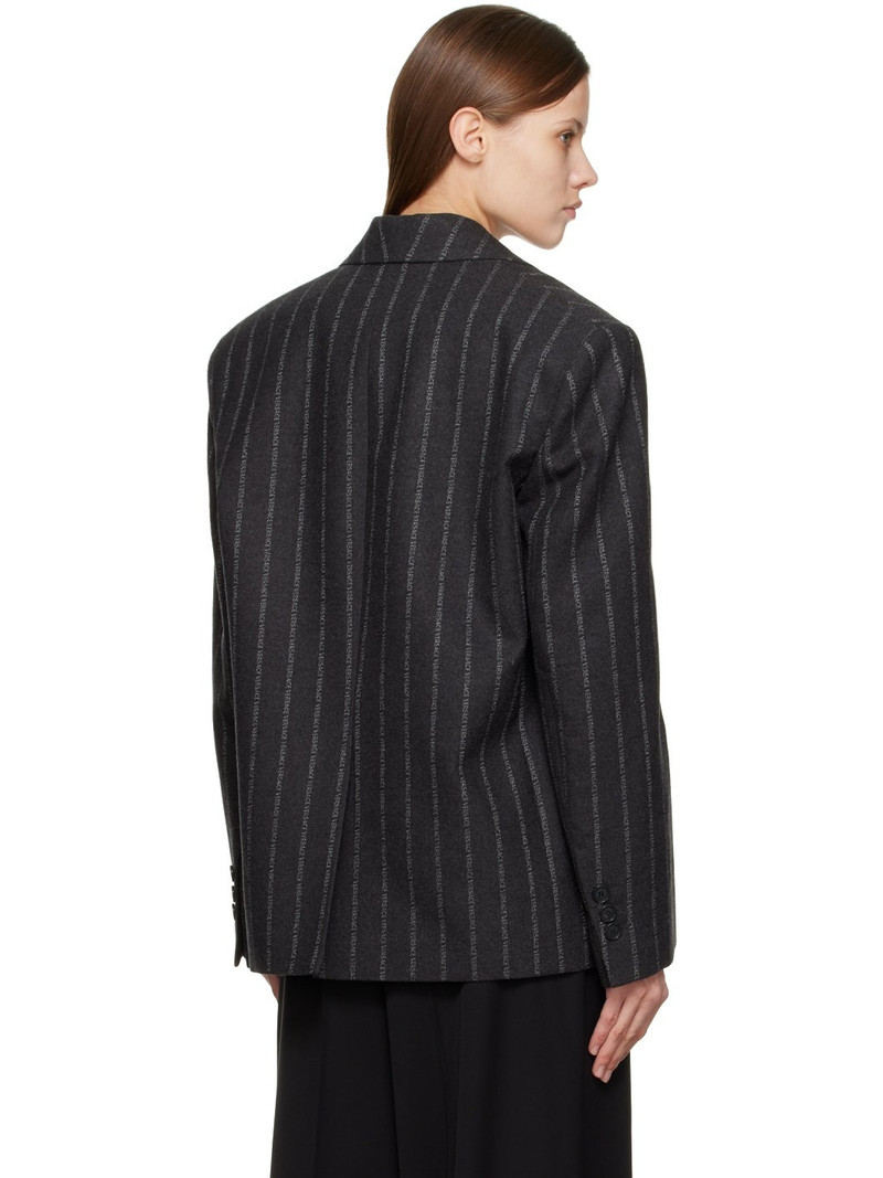 Gray Informal Blazer 3
