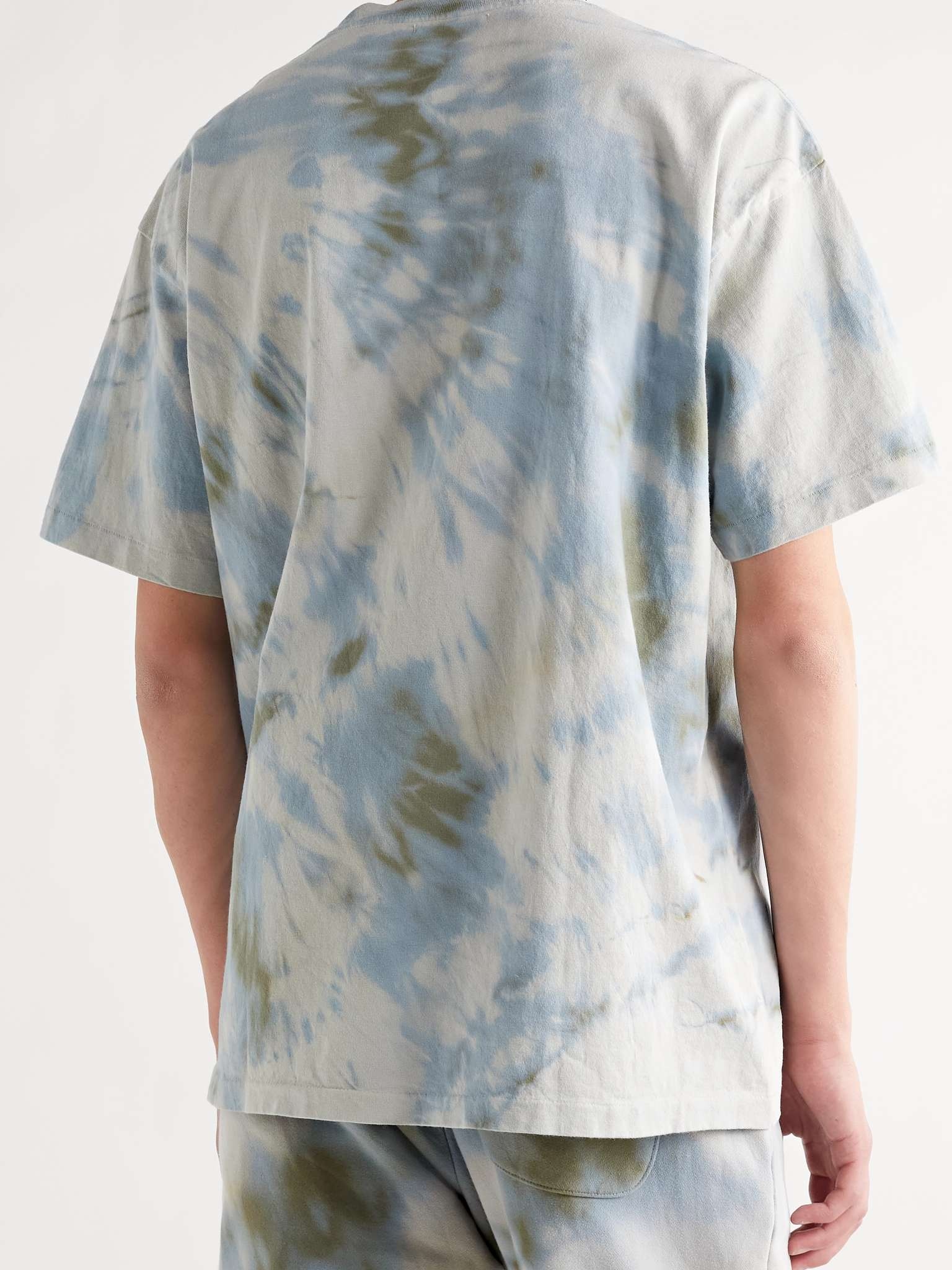 University Tie-Dyed Cotton-Jersey T-Shirt - 4