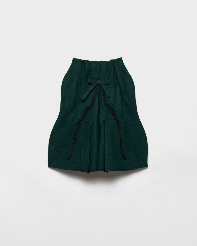 Shetland wool midi skirt 1