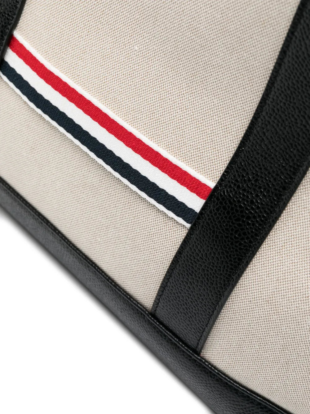 Thom Browne Women Medium Rwb Stripe Tote Bag - 3