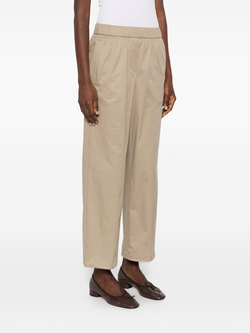 elasticated panelled trousers 3
