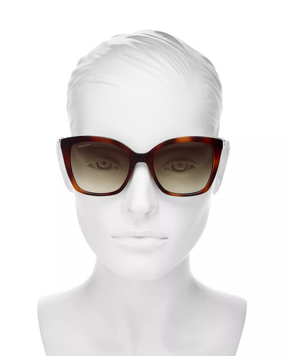 FERRAGAMO Square Sunglasses, 54mm outlook