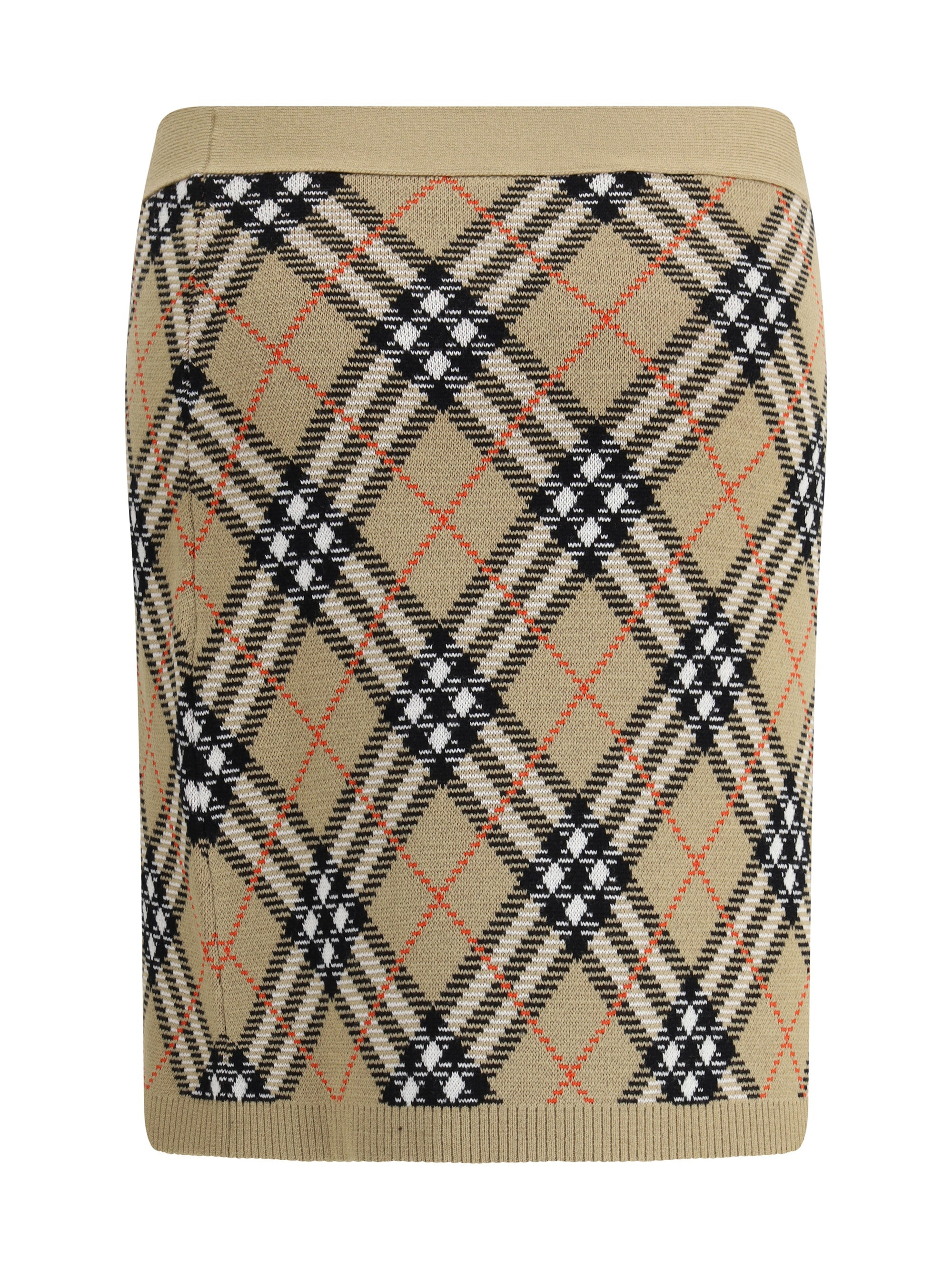 Burberry Women Archivio Check Miniskirt - 2