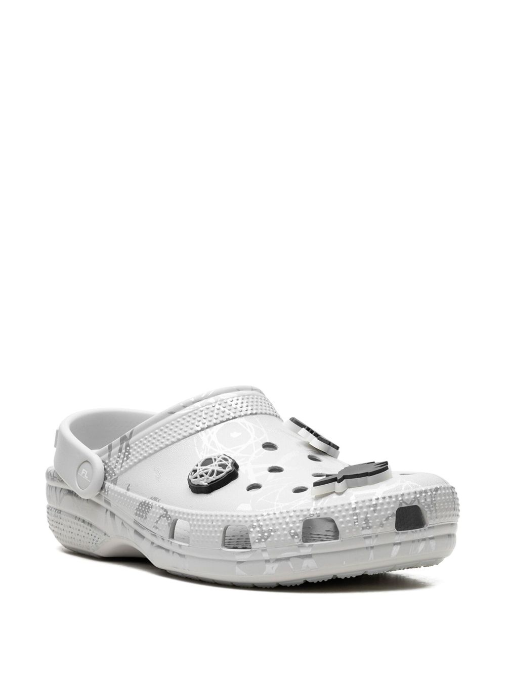 x Futura Laboratories "Pearl White" clogs - 2