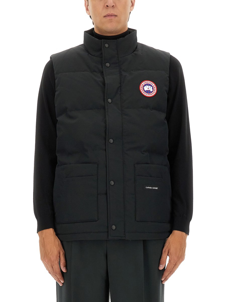 PADDED FREESTYLE CREW VEST - 1
