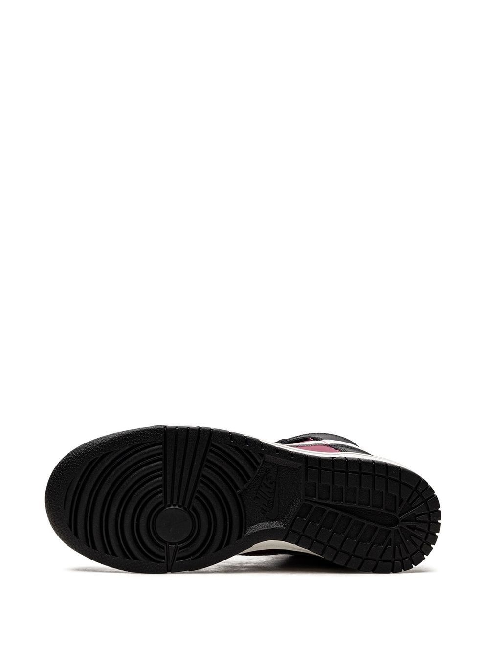Dunk High "Black/Summit White/Rosewood" sneakers - 4