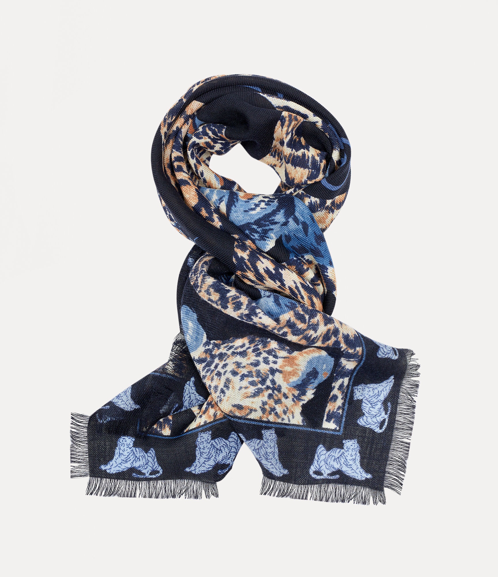 LEOPARD FACE SQUARE - 4