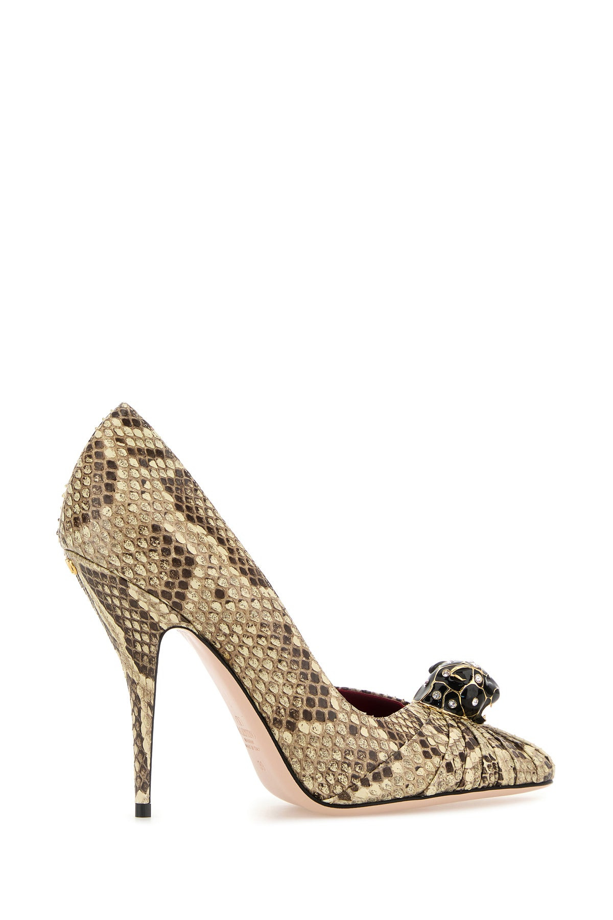 Multicolor leather pumps - 3