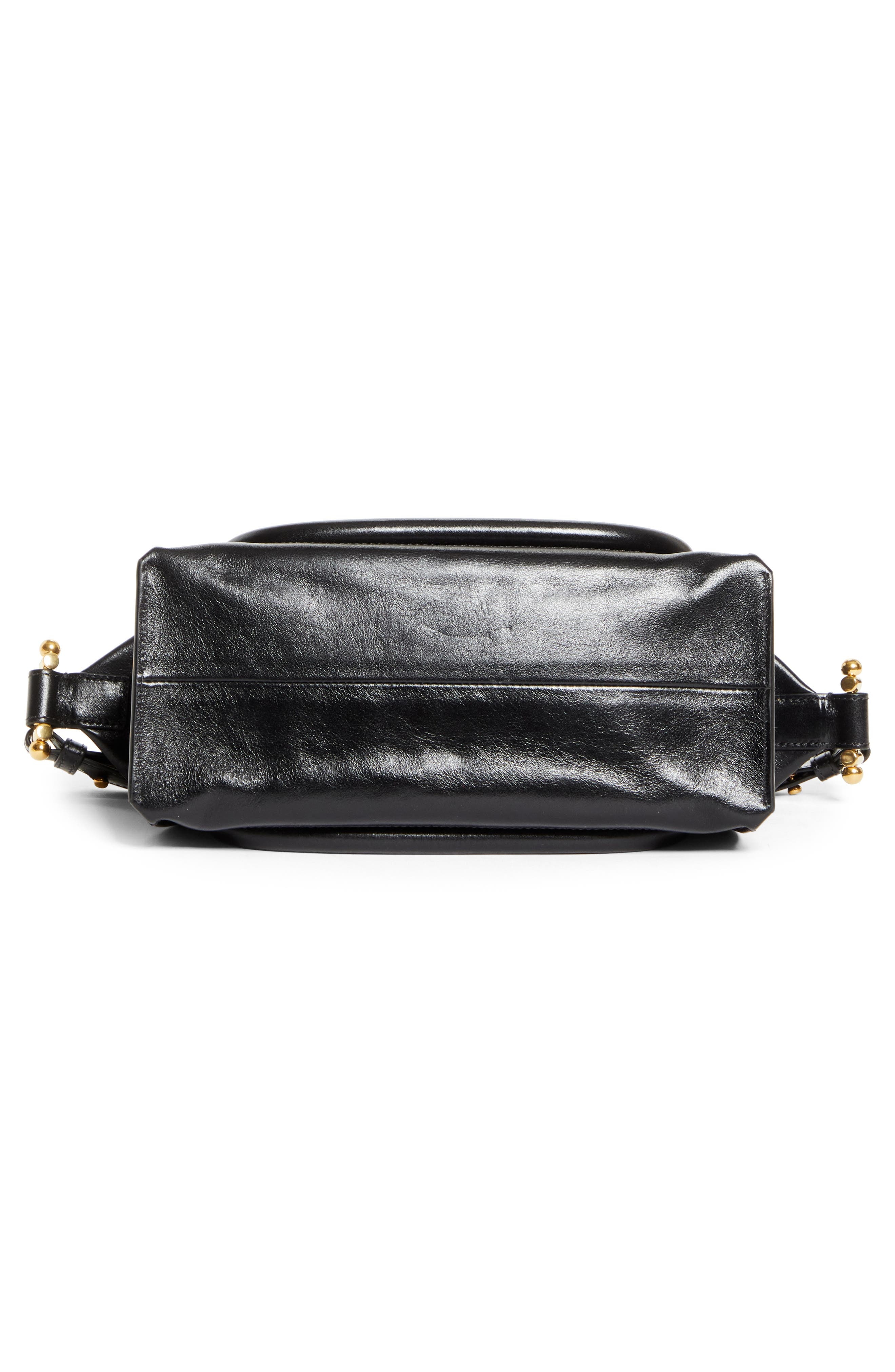 Chloé Paraty 24 Leather Shoulder Bag in Black at Nordstrom - 7