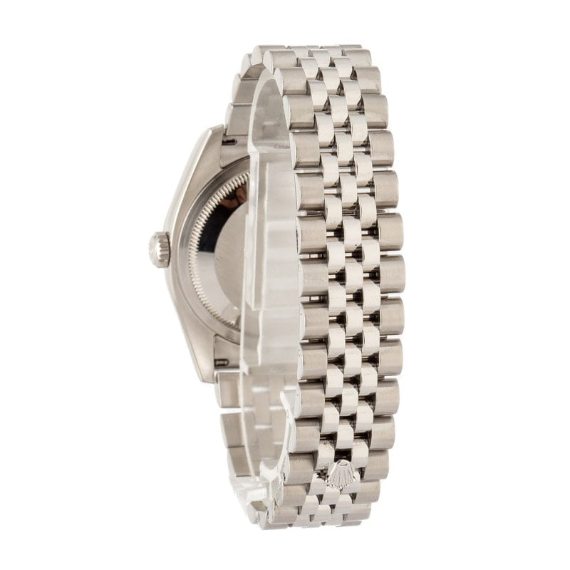 Rolex Datejust 116244 Stainless Steel Silver Index Dial - 3