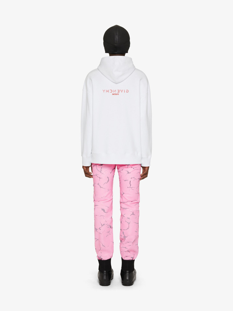 SLIM FIT HOODIE IN PRINTED FELPA 4