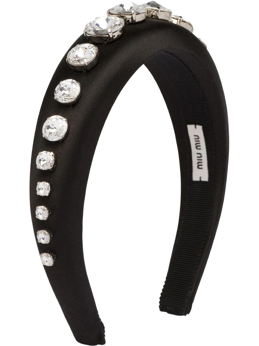 crystal-embellished hair band - 1