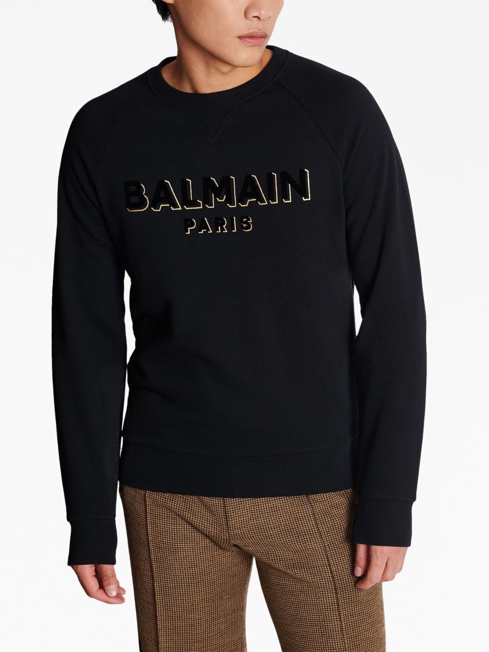 logo-print crew-neck sweatshirt - 5