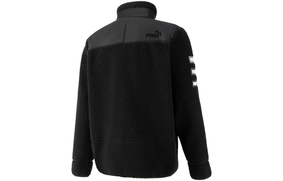 Puma Art Of Sherpa Zip Jacket 'Black' 539707-01 - 2