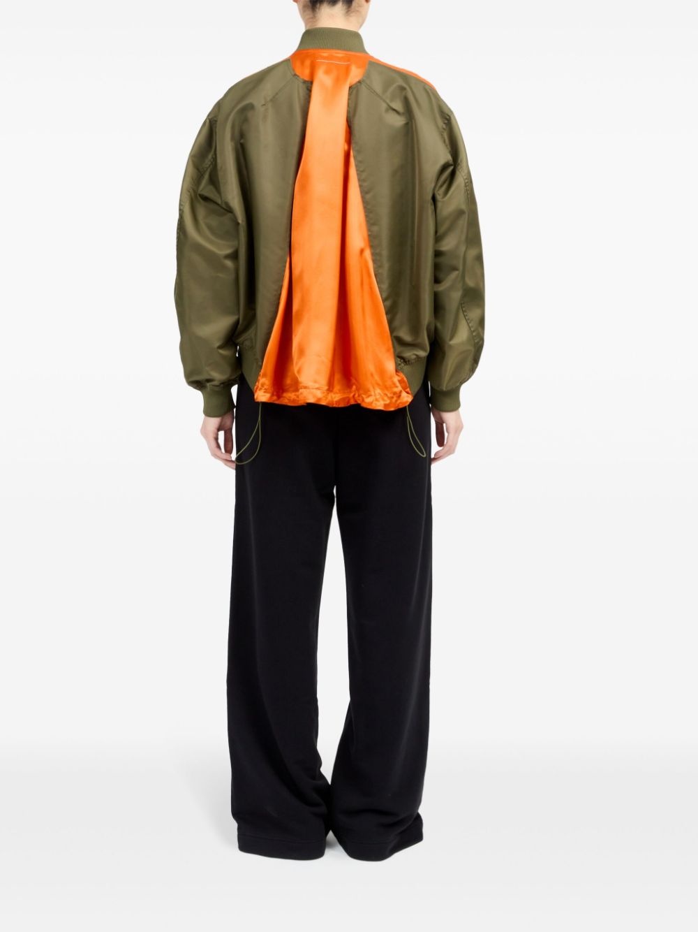 logo-print zip-up jacket - 4