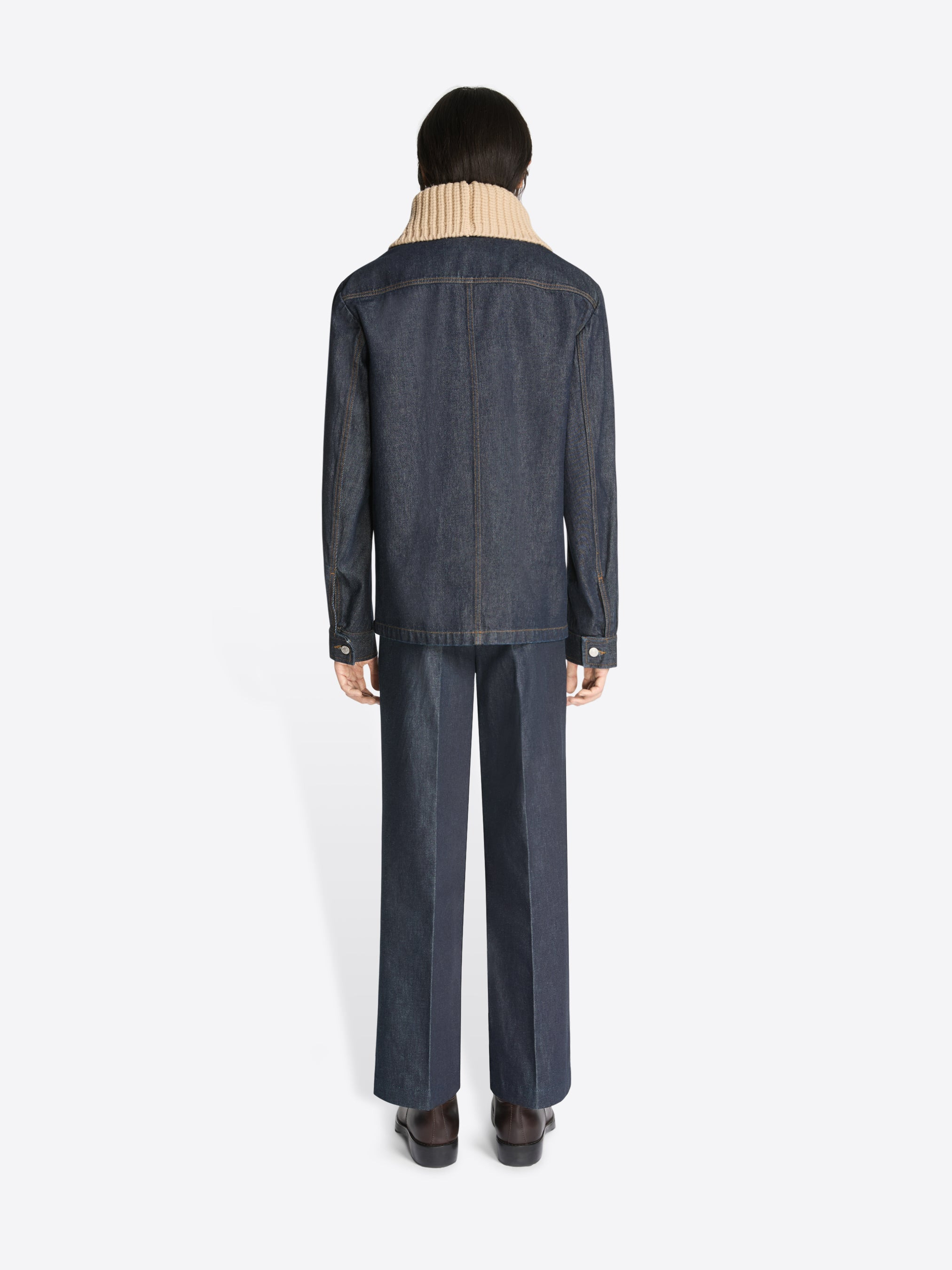 TAILORED DENIM PANTS - 4