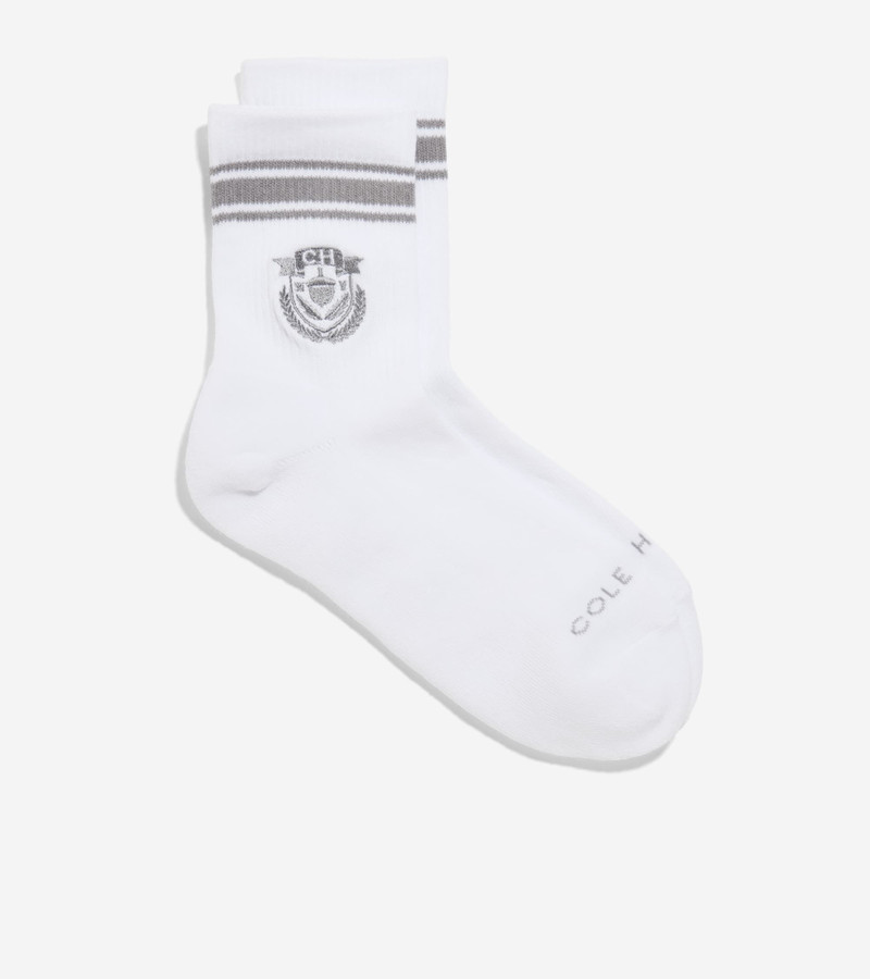 COLE HAAN Women's Embroidery Quarter Socks outlook