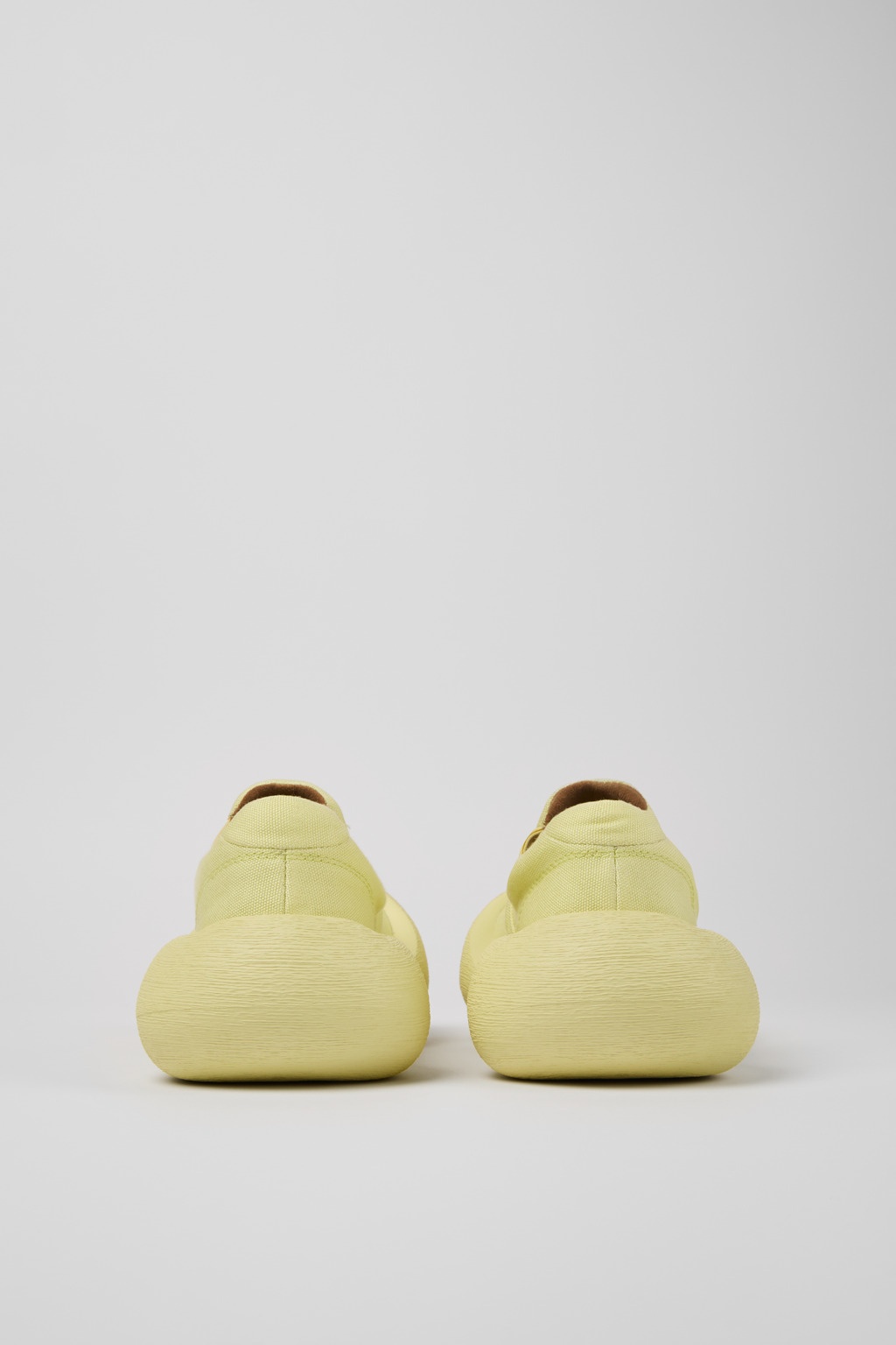 Yellow TENCEL® Lyocell Loafers - 3