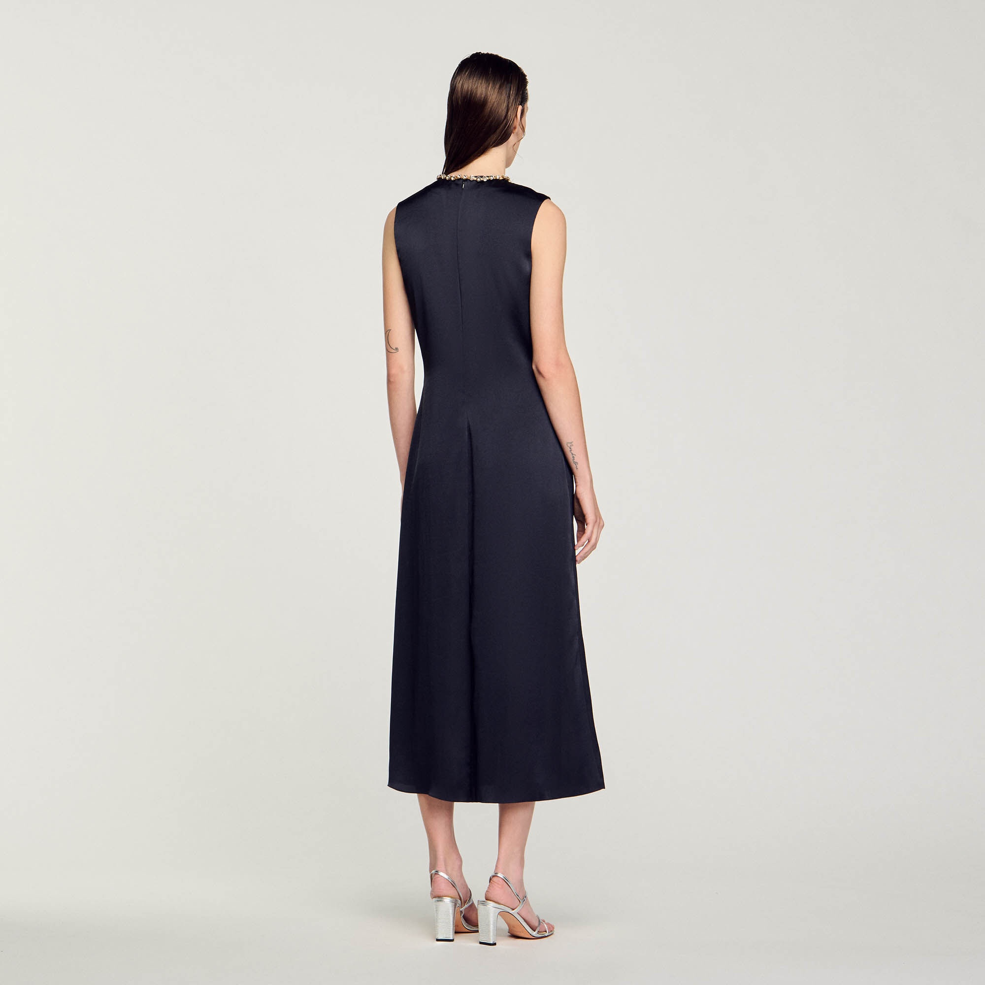 RHINESTONE MIDI DRESS - 6