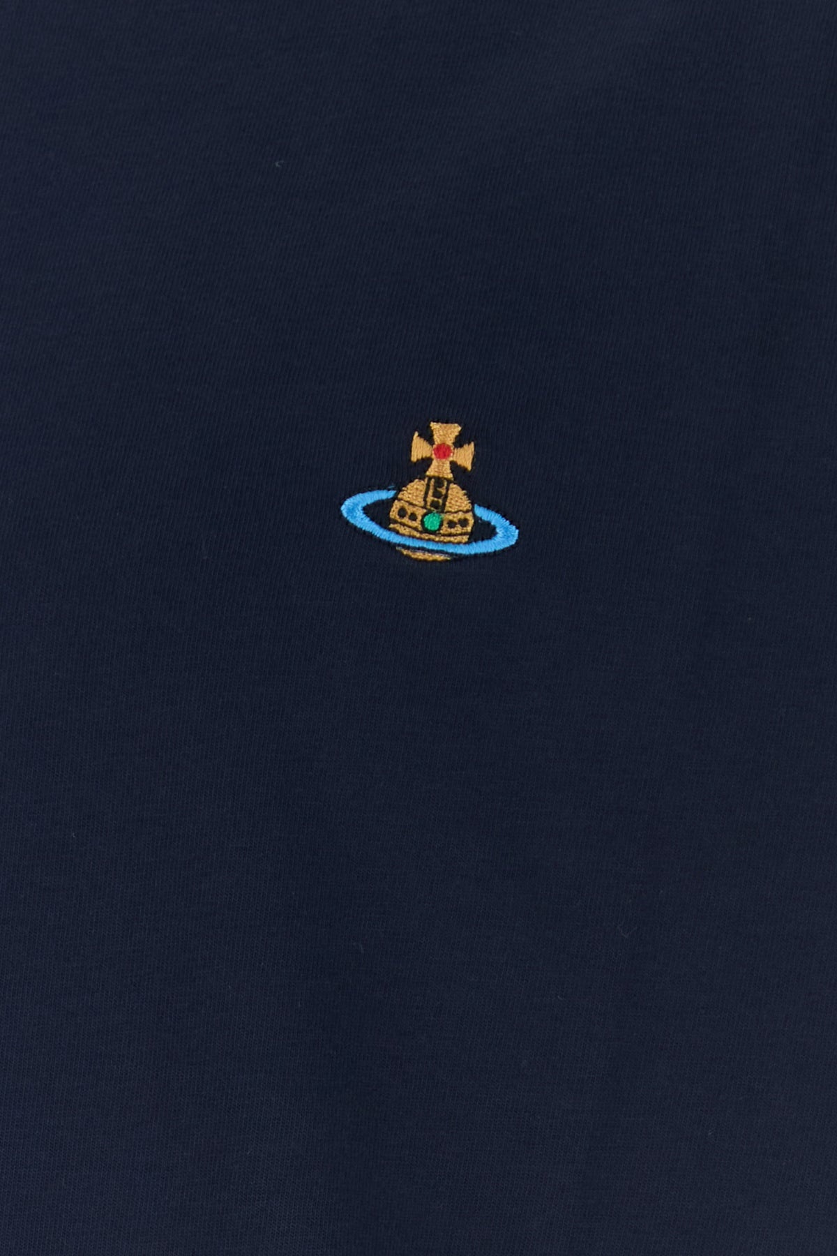 Midnight blue cotton t-shirt - 3